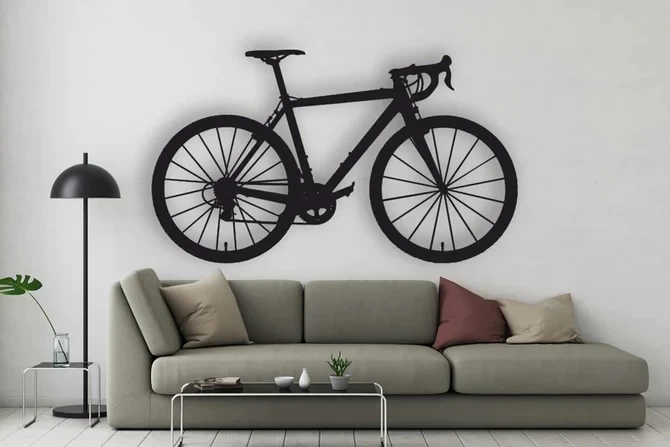 Bicycle metal wall art decor | wall decor | Live Demo before shipping